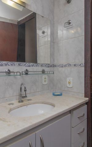 Apartamento à venda com 63m², 1 quarto e sem vaga Apartamento à venda com 63m², 1 quarto e sem vagaBanheiro