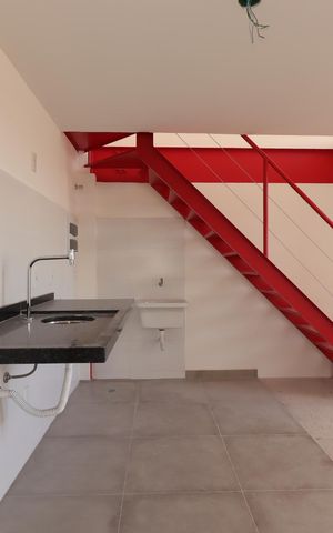 Apartamento à venda com 51m², 1 quarto e 1 vagaCozinha
