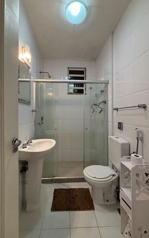 Apartamento à venda com 40m², 1 quarto e sem vagaSuíte canadense - e banheiro social