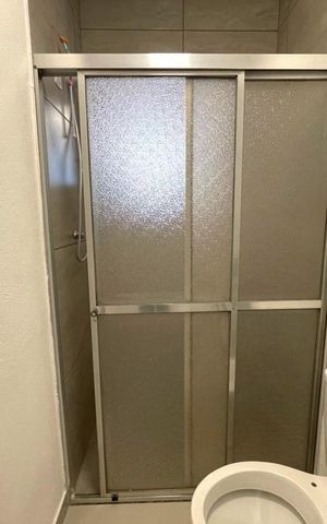Studio para alugar com 25m², 1 quarto e sem vaga Studio para alugar com 25m², 1 quarto e sem vagaBanheiro