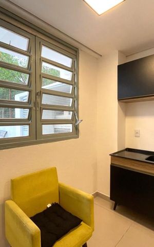 Studio para alugar com 25m², 1 quarto e sem vaga Studio para alugar com 25m², 1 quarto e sem vagaStudio