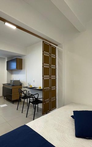 Studio para alugar com 25m², 1 quarto e sem vaga Studio para alugar com 25m², 1 quarto e sem vagaStudio
