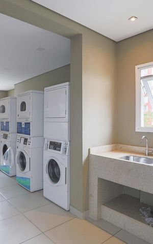 Apartamento à venda com 38m², 2 quartos e sem vaga Apartamento à venda com 38m², 2 quartos e sem vagaLavanderia