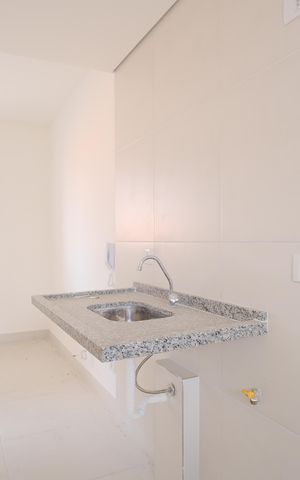 Apartamento para alugar com 38m², 1 quarto e sem vagaCozinha e Área de Serviço