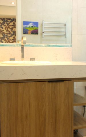 Apartamento para alugar com 98m², 2 quartos e 2 vagasBanheiro da Suíte 1