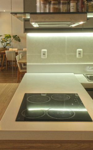 Apartamento para alugar com 98m², 2 quartos e 2 vagasCozinha e Área de Serviço