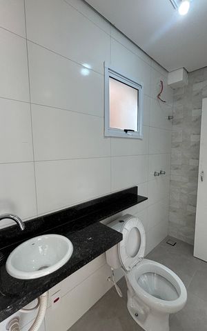 Apartamento à venda com 58m², 2 quartos e 2 vagas Apartamento à venda com 58m², 2 quartos e 2 vagasBanheiro