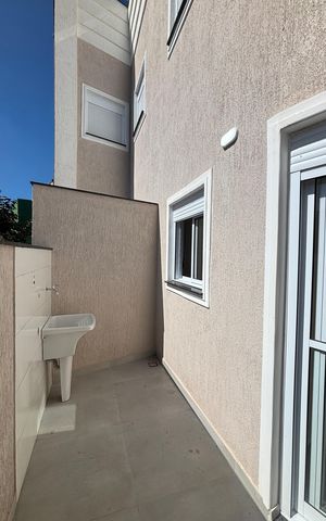 Apartamento à venda com 58m², 2 quartos e 2 vagas Apartamento à venda com 58m², 2 quartos e 2 vagasVaranda da Suíte - Area de Serviço
