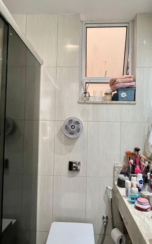 Apartamento à venda com 48m², 1 quarto e sem vaga Apartamento à venda com 48m², 1 quarto e sem vagaBANHEIRO DA SUITE