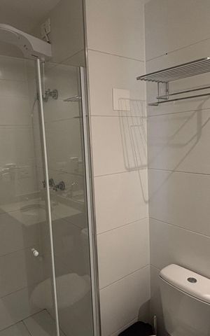 Studio à venda com 23m², 1 quarto e sem vaga Studio à venda com 23m², 1 quarto e sem vagaBanheiro social