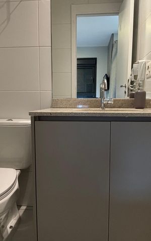 Studio à venda com 23m², 1 quarto e sem vaga Studio à venda com 23m², 1 quarto e sem vagaBanheiro social