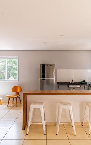 Apartamento à venda com 41m², 2 quartos e 1 vagaÁrea comum - Salão de festas