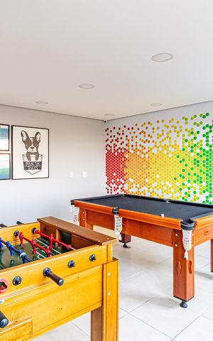 Apartamento à venda com 41m², 2 quartos e 1 vagaSalão de jogos