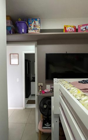 Apartamento à venda com 41m², 2 quartos e 1 vagaQuarto 1