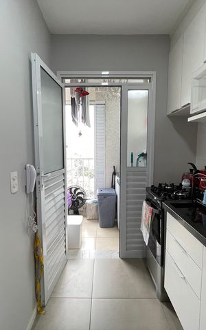 Apartamento à venda com 41m², 2 quartos e 1 vagaCozinha