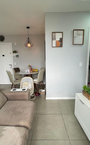 Apartamento à venda com 41m², 2 quartos e 1 vagaSala