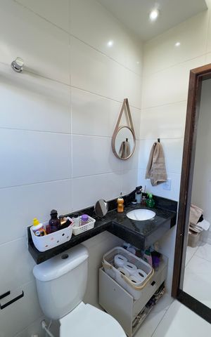 Casa para alugar com 240m², 2 quartos e 2 vagasBanheiro da Suíte