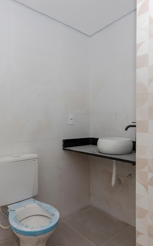 Studio à venda com 40m², 1 quarto e sem vaga Studio à venda com 40m², 1 quarto e sem vagaBanheiro