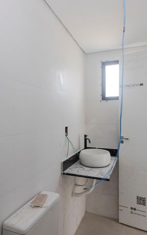 Studio para alugar com 40m², 1 quarto e sem vaga Studio para alugar com 40m², 1 quarto e sem vagaBanheiro
