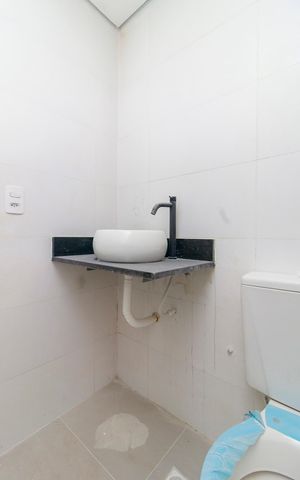 Studio para alugar com 40m², 0 quarto e sem vaga Studio para alugar com 40m², 0 quarto e sem vagaBanheiro
