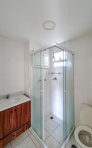 Apartamento à venda com 64m², 3 quartos e 2 vagasBanheiro