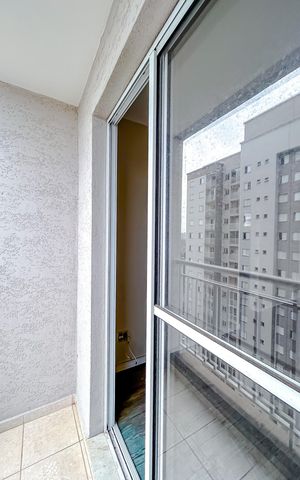 Apartamento à venda com 64m², 3 quartos e 2 vagasVaranda