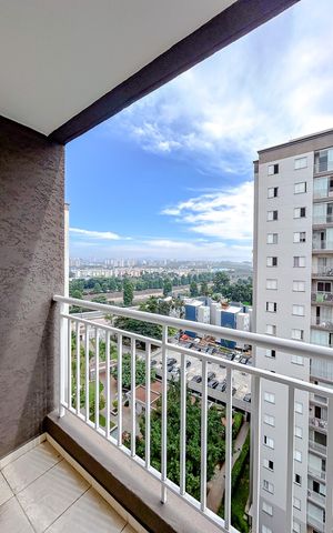 Apartamento à venda com 64m², 3 quartos e 2 vagasVaranda