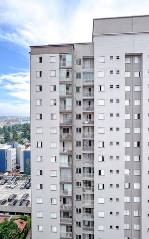 Apartamento à venda com 64m², 3 quartos e 2 vagasQuarto 3