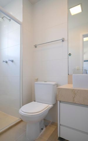 Apartamento para alugar com 135m², 3 quartos e 2 vagasBanheiro da suíte 2