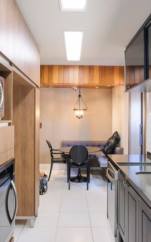 Apartamento para alugar com 135m², 3 quartos e 2 vagasCozinha