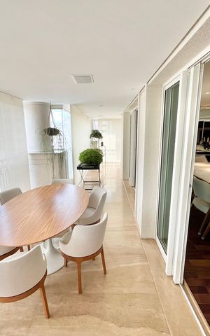 Apartamento para alugar com 320m², 3 quartos e 6 vagas Apartamento para alugar com 320m², 3 quartos e 6 vagasVaranda gourmet