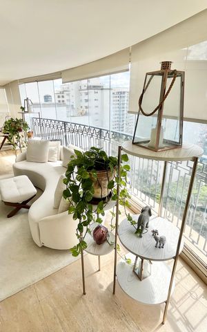 Apartamento para alugar com 320m², 3 quartos e 6 vagas Apartamento para alugar com 320m², 3 quartos e 6 vagasVaranda gourmet