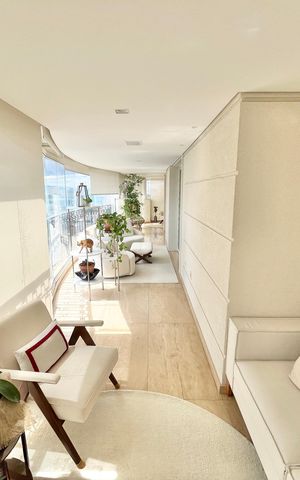 Apartamento para alugar com 320m², 3 quartos e 6 vagas Apartamento para alugar com 320m², 3 quartos e 6 vagasVaranda gourmet