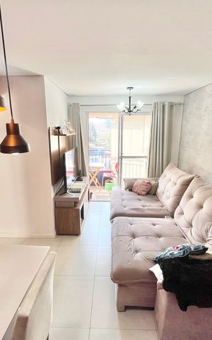Apartamento à venda com 60m², 2 quartos e 2 vagas Apartamento à venda com 60m², 2 quartos e 2 vagasSala