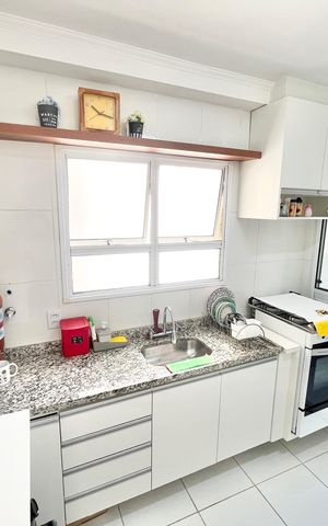 Apartamento à venda com 60m², 2 quartos e 2 vagas Apartamento à venda com 60m², 2 quartos e 2 vagasCozinha