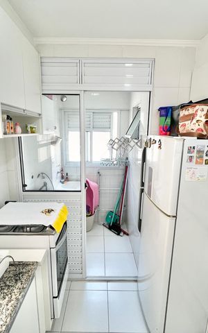 Apartamento à venda com 60m², 2 quartos e 2 vagas Apartamento à venda com 60m², 2 quartos e 2 vagasCozinha