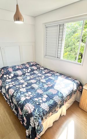 Apartamento à venda com 60m², 2 quartos e 2 vagas Apartamento à venda com 60m², 2 quartos e 2 vagasQuarto 2 - Suíte