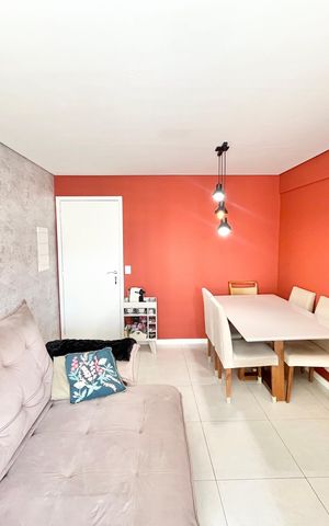 Apartamento à venda com 60m², 2 quartos e 2 vagas Apartamento à venda com 60m², 2 quartos e 2 vagasSala