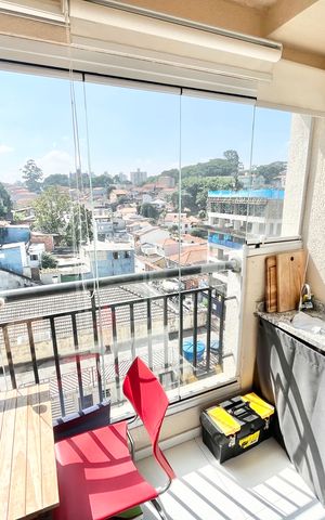 Apartamento à venda com 60m², 2 quartos e 2 vagas Apartamento à venda com 60m², 2 quartos e 2 vagasVaranda da Sala