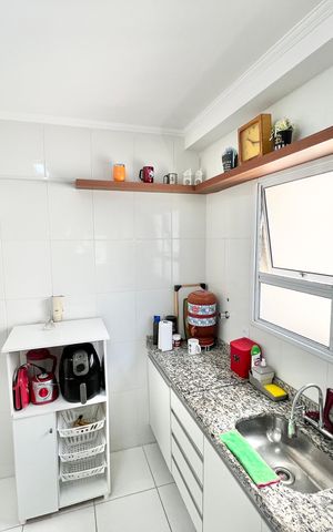 Apartamento à venda com 60m², 2 quartos e 2 vagas Apartamento à venda com 60m², 2 quartos e 2 vagasCozinha