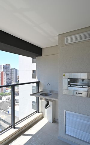 Apartamento à venda com 65m², 2 quartos e 1 vagaVaranda gourmet