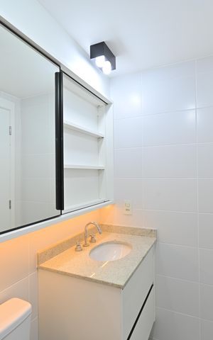 Apartamento à venda com 65m², 2 quartos e 1 vagaBanheiro da Suíte