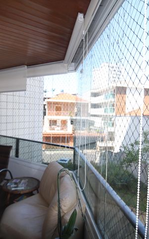 Apartamento à venda com 164m², 3 quartos e 4 vagasSala - Varanda