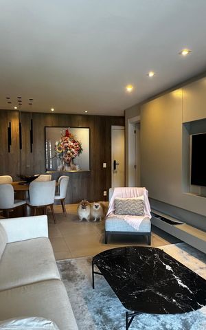 Apartamento à venda com 156m², 4 quartos e 2 vagasSala