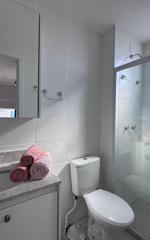 Apartamento à venda com 50m², 2 quartos e 1 vaga Apartamento à venda com 50m², 2 quartos e 1 vagaSuíte - Banheiro