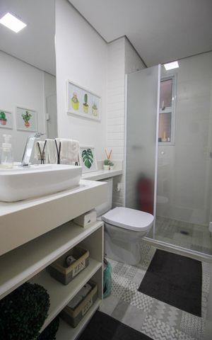 Apartamento à venda com 84m², 2 quartos e 1 vagaBanheiro