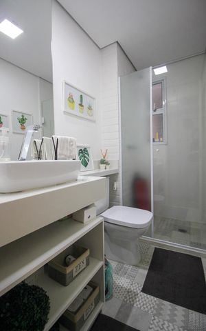 Apartamento à venda com 84m², 2 quartos e 1 vagaBanheiro