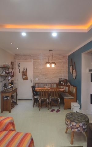 Apartamento para alugar com 70m², 2 quartos e 1 vagaSala