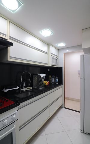 Apartamento para alugar com 65m², 3 quartos e 1 vagaCozinha 