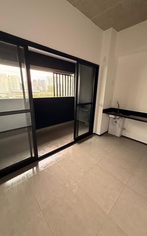 Studio à venda com 26m², 1 quarto e sem vagaSala/cozinha